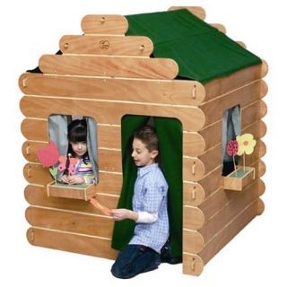 Little Colorado Log Cabin   Outdoor Playhouses