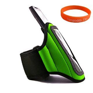 OEM VG Brand GREEN SmartPhone Armband w/Sweat Resistant Lining for Samsung Focus 2  Sports Fan Cell Phone Accessories  Sports & Outdoors