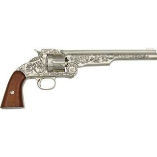 Denix Replicas 804 Collectors Classics Wyatt Earp Revolver Replica with Brown Wood Grips  Airsoft Pistols  Sports & Outdoors