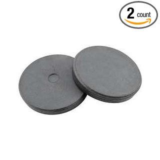 Industrial Grade 10E782 Disc Magnet, Multi Pole, 1 1/2 In Dia, Pk 2 Lift Magnets
