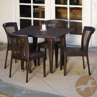 Christopher Knight Home Christopher Knight Home Dusk 5 piece Outdoor Dining Set Brown Size 5 Piece Sets