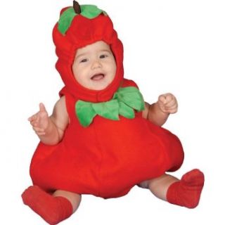 Dress Up America Baby Apple, Red, 0 6 Months Clothing