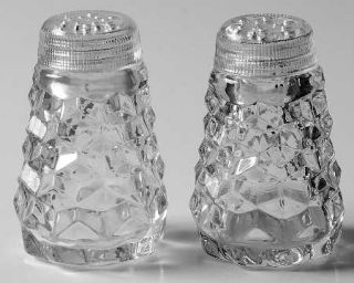 Fostoria American Clear (Stem #2056) Shaker Set with Plastic Lids   Stem #2056,C