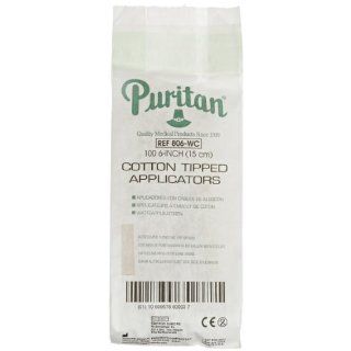 Puritan 806 WC Non Sterile Cotton Tipped Applicator (Case of 10000) Science Lab Consumables