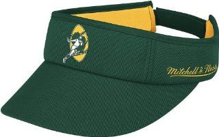 Mitchell & Ness Green Bay Packers Throwback Foam Summer Adjustable Visor   Green  Sports Related Merchandise  Sports & Outdoors