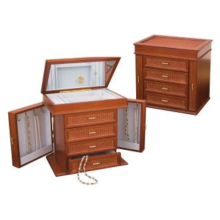 Reed & Barton Ava Jewelry Box   13.3W x 13H in.   Womens Jewelry Boxes