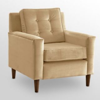 Buckwheat Velvet Crate Chair   Accent Chairs