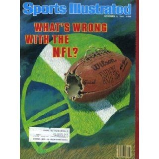 Sports Illustrated November 12 1984 What's Wrong With the NFL?, Brigham Young University BYU, Larry Brown/Kansas Jayhawks, Supercross Bicycle Circus Sports Illustrated Books