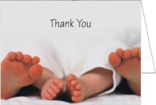 2 Feet Bigger Baby Thank You Cards   Set of 20 Baby