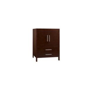 Ronbow 039230 3 F08 Cinnamon Juno 30" Wood Cabinet W/Double Wood Doors & One Large Drawer   Furniture