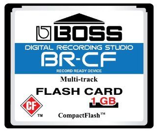 1GB Boss Roland BR CF CompactFlash CF Memory Card for BR 600, BR 864, BR 900CD, MC 808 Musical Instruments