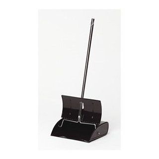 CONTINENTAL 808 BUY 6'S Long Handled Dust Pan, Metal, 12 1/2 In. W   Cleaning Dustpans