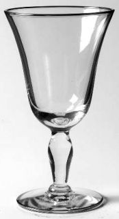 Glastonbury   Lotus Prelude (Platinum Trim) Wine Glass   Stem L17, Platinum  Tri