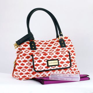 CoCaLo Couture Kayla Lattice Satchel Diaper Bag   Designer Diaper Bags