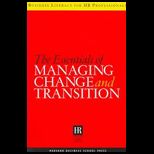 Essentials of Managing Change and Transition