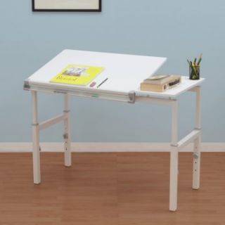 Studio Designs Graphix II Workstation   White/Gray 10211   Drafting & Drawing Tables