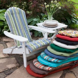 Coral Coast Adirondack Chair Cushion   Outdoor Cushions