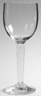 Mikasa Continental Wine Glass   Clear,Multisided Stem,Bowl Curves In