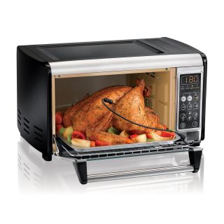 Hamilton Beach 31230 Set and Forget Toaster Oven with Convection Cooking   Toaster Ovens