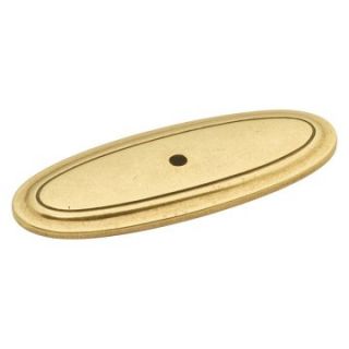 Hickory Hardware Manor House Georgian Backplate   Cabinet Accessories