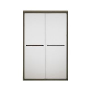 Sterling Finesse™  5475 48 G03 47.625W x 70.3125H in. Frosted Glass Shower Door   Bathtub & Shower Doors