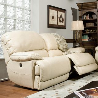Parker House Mars Leather Power Reclining Sofa in Wheat   Sofas