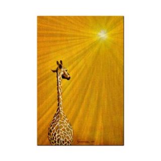 Giraffe Looking Back Metal Wall Art   16W x 23.5H in.   Wall Sculptures and Panels