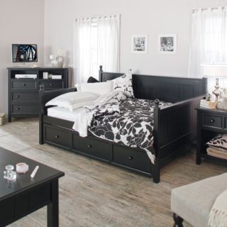 Casey Daybed   Black   Full   Daybeds