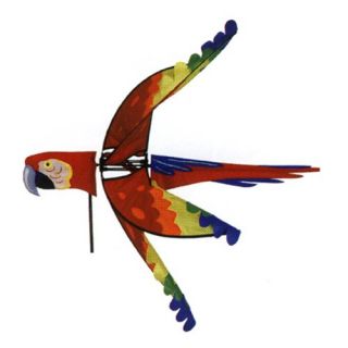 Premier Designs Scarlet Macaw Spinner   Wind Spinners