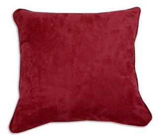 Passion Suede Dusty Rose 17 in. Square Pillow   Decorative Pillows