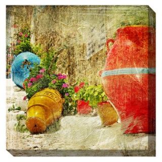 West of the Wind Red Vessel Canvas Outdoor Art   Outdoor Wall Art