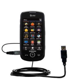 Hot Sync and Charge Straight USB cable for the Samsung SGH A817   Charge and Data Sync with the same cable. Built with Gomadic TipExchange Technology Electronics