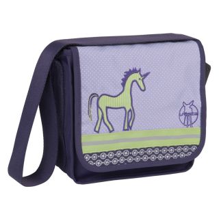 Lassig Kids Mini Messenger Bag   Purple Unicorn   Luggage
