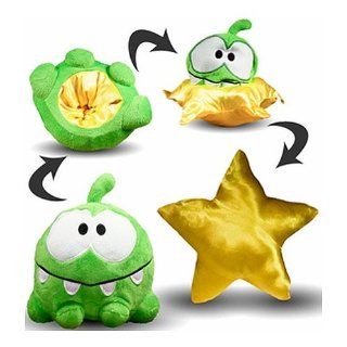 Cut the Rope Reversible Plush Om Nom [Star] Toys & Games