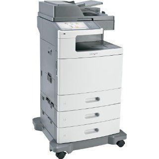 Lexmark X792DTE Laser Multifunction Printer   Color   Plain Paper Print   Floor Standing Electronics