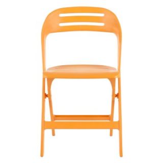 Safavieh Billy Folding Chair   Orange   Set of 4   Banquet Chairs