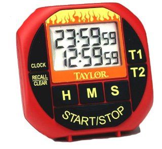Taylor  818 Weekend Warrior Dual Event Timer and Clock Kitchen & Dining