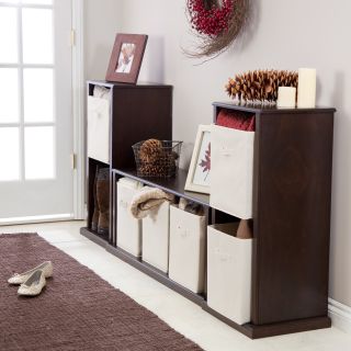 The Caldwell Storage Bench Collection   Espresso   Bookcases