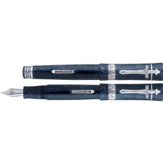 Delta Tuareg Special Limited Edition Silver Bold Point Fountain Pen   DT84062 B  Fine Writing Instruments 