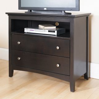 Southpark 2 Drawer Media Chest   Dark Chocolate   TV Stands