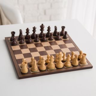 WE Games Rosewood Staunton Chess Set   Chess Sets
