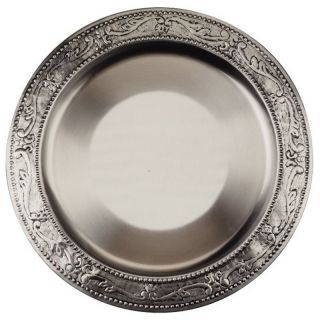 Old Dutch 13 in. Antique Embossed Victoria Charger Plates   Set of 6   Serving Platters