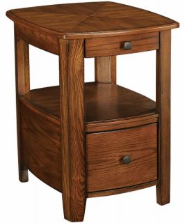 Hammary Primo Rectangular Chairside Table   End Tables