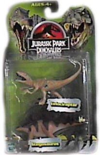 Jurassic Park Dinosaurs > Velociraptor and Stegosaurus Action Figure Toys & Games