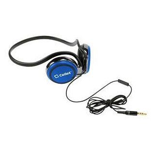 Nokia Lumia 822 Cellet Stereo Sports Headphones With Hands Free Microphone Blue 