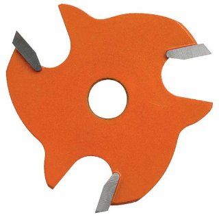 CMT 822.360.11 3 Wing Slot Cutter with 15/64 Inch Cutting Length and 5/16 Inch Bore   Joinery Router Bits  