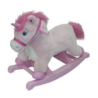 Tek Nek Toys Rockin Rider Deluxe Unicorn   Rocking Horses