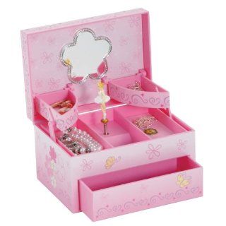 Mele Mia Girl's Ballerina Jewelry Box 822 11M   Jewelry Music Boxes