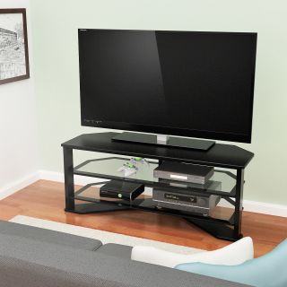 Z Line Ciara 55 in. TV Stand   Piano Black   TV Stands