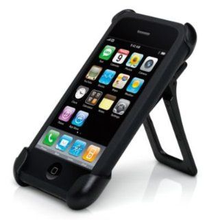 TT823LL/A Silicone Jacket & Holster iphone 3G/3GS(Black) Cell Phones & Accessories